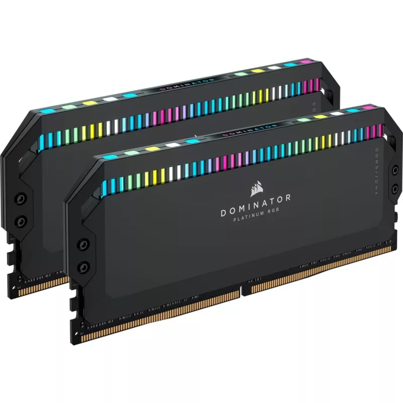 Corsair Dominator Platinum DDR5 64 GB (2x 32 GB) 6400 MHz C32 juodas