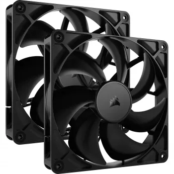 Corsair RS140 140mm korpuso ventiliatorius 2 vnt. juodas