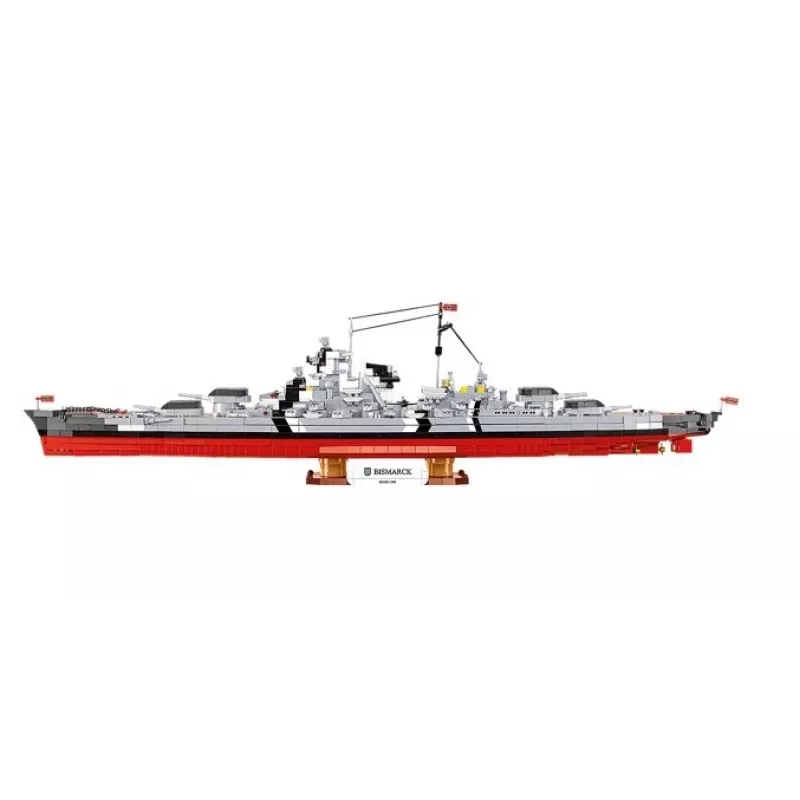 Statybinis rinkinys Cobi Mūšio laivas Bismarck modelis su 3204 detalėmis - Cobi CO BI-4860