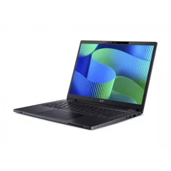 Acer TravelMate TMP414-53-G2-TCO-585Q | Nešiojamas kompiuteris | 14 colių | WUXGA | Intel Core 5 120U | 16 GB DDR5 | 256 GB SSD | Intel Iris Xe | Mėlynas