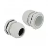 Kabelio įvadas DeLOCK 60227 pilkas plastikinis, 10 vnt.