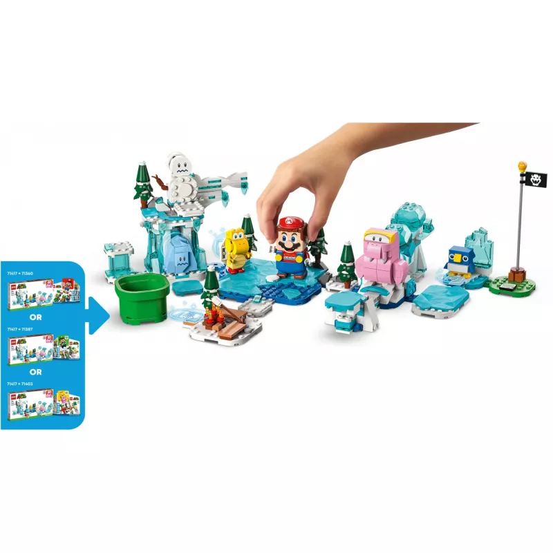 LEGO SUPER MARIO 71417 Papildymo rinkinys – FLIPRUS SNOW ADVENTURE