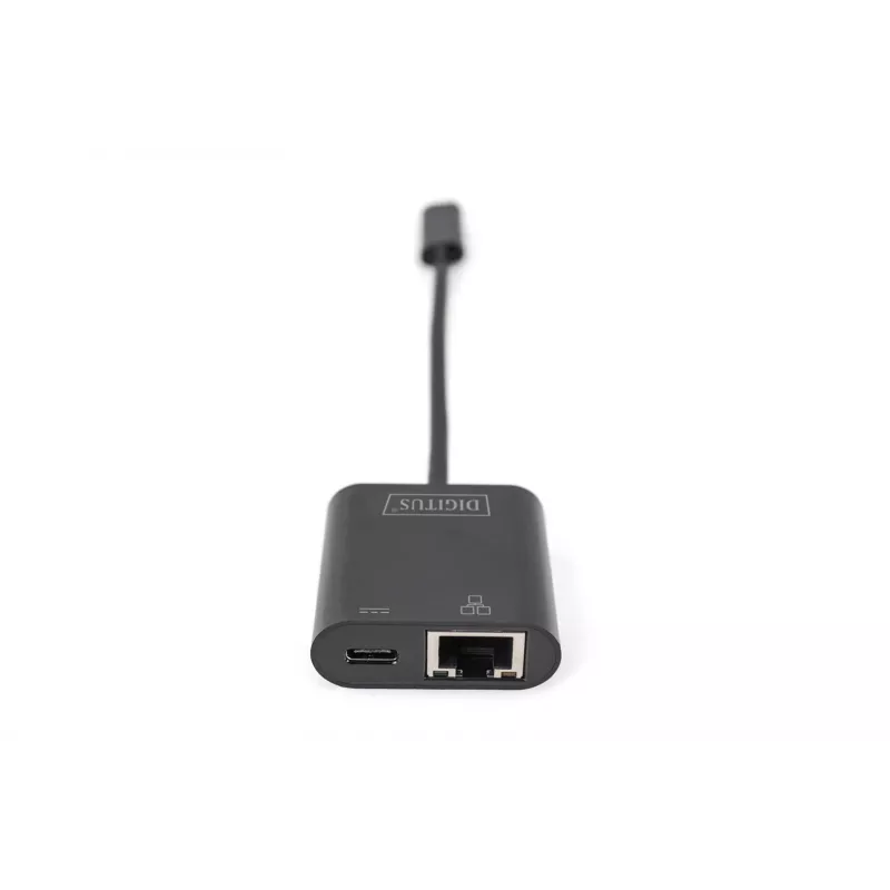 USB Type-C Gigabit Ethernet adapteris Digitus DN-3027 su Power Delivery