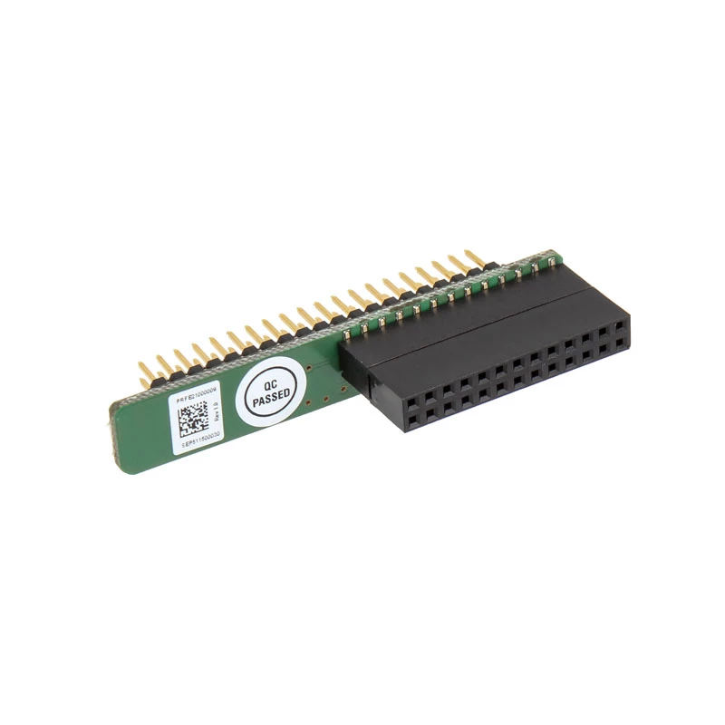 Sąsajos adapterio plokštė S.USV Olmatic, skirta Raspberry Pi modeliams A ir B – žalia