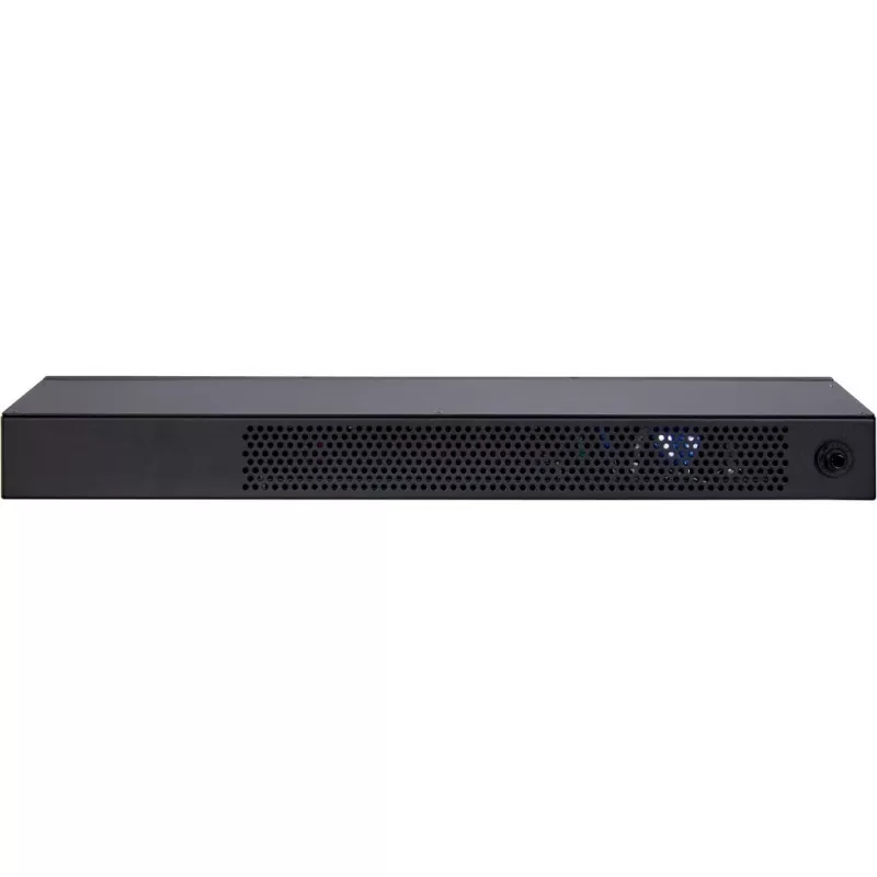 Inter-Tech SW-0816 maitinimo skirstytuvas (PDU) 8 AC lizdai Juodas