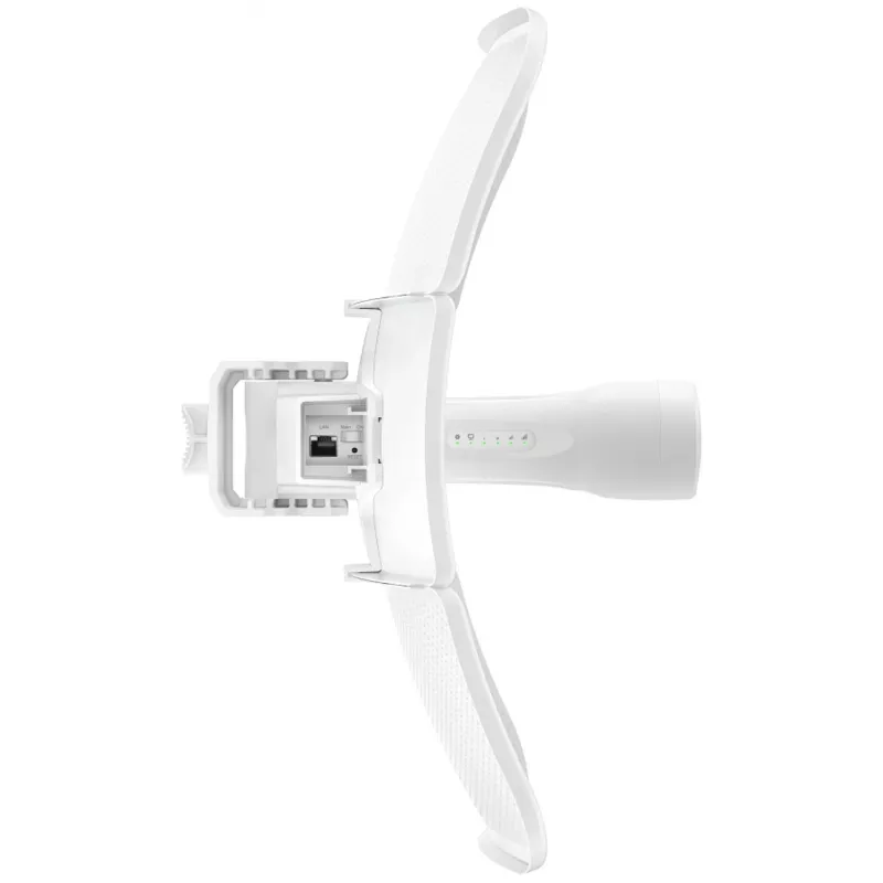 Tiltinis tinklo tiltas TP-LINK Beam Bridge 5 UR KIT, 5 GHz vienos juostos, Wi‑Fi 5 (802.11ac), Gigabit Ethernet, išorinė antena, maks. atstumas 15000 m, baltas