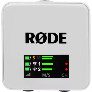 RØDE Wireless GO III White - belaidė mikrofonų sistema (balta)