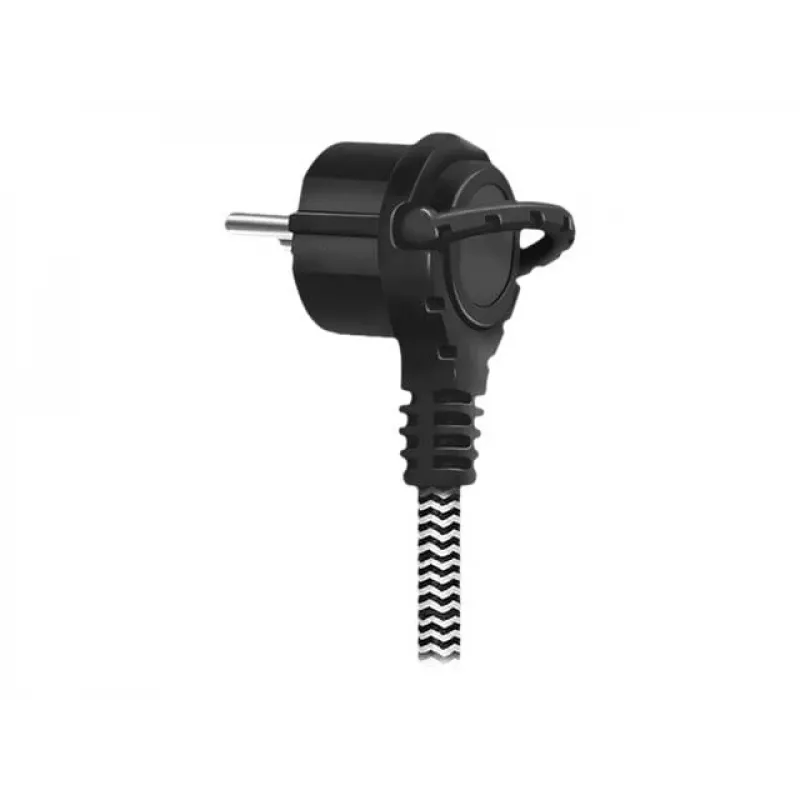 Prailginimo laidas LogiLink LPS262U 1,5 m 2 AC lizdai vidaus patalpoms juodas