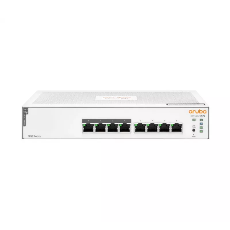 HPE Aruba Networking Instant On 1830 8G 4p Class4 PoE 65W valdomas jungiklis