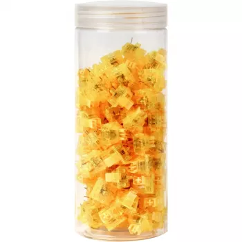 Klaviatūros jungikliai Keychron G36 Yellow Plastic Hot-Swappable