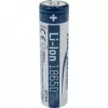 ANSMANN 18650 baterija, Li-Ion, 2600 mAh, 9,36 Wh, sidabrinė (1307-0000)
