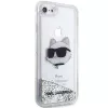 Karl Lagerfeld Original Dėklas iPhone SE 2022/SE 2020/7/8 Hardcase Blizgučiai Choupette Head (KLHCI8LNCHCS)