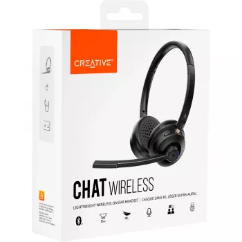Creative Labs Headset Chat Wireless belaidės ausinės su mikrofonu