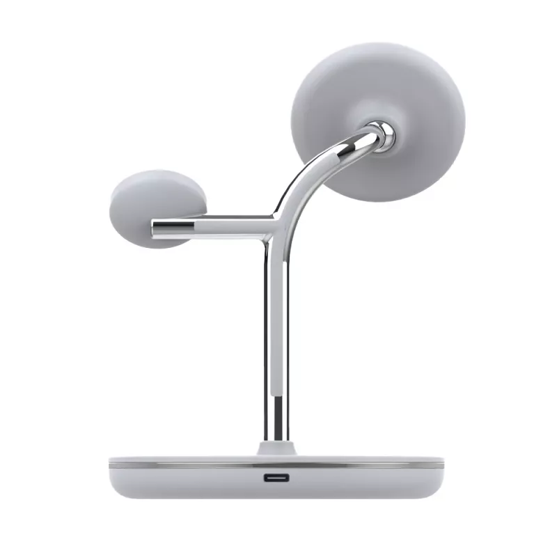 Belaidis stalinis įkroviklis Tellur TLL151391 3in1 MagSafe greitasis įkrovimas telefonui, laikrodžiui ir ausinėms