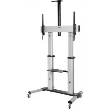 SpeaKa Professional SP-6646944 Laikiklis iškabų stendams 2,54 m (100 inch) juodas-sidabrinis