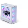 PHANTEKS Eclipse G400A PC korpusas + Glacier M25 Gen2 AiO skysčio aušinimas - Baltas