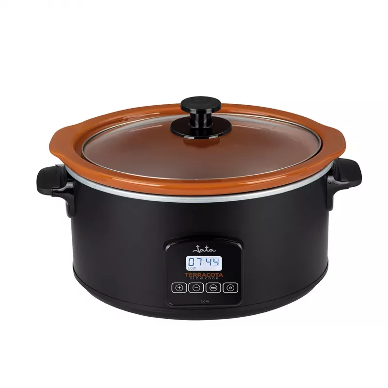Lėtai virantis puodas Jata JEOL2145 5 L 210 W Juoda Terakota Mygtukai 230 V