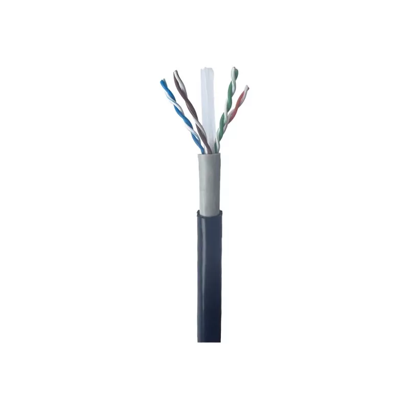 Gembird CAT6 UTP LAN lauko laidas vientisas 305m juodas