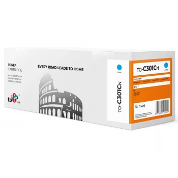 Toner TB suderinamas su OKI C301 TO-C301CN CY