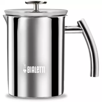 Bialetti 3990, rankinis elektrinis pieno putotuvas, nerūdijantis plienas, 1000 ml, 1 l, 200 mm