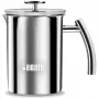 Bialetti 3990, rankinis elektrinis pieno putotuvas, nerūdijantis plienas, 1000 ml, 1 l, 200 mm