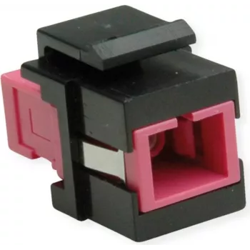 ROLINE Fibre Optic Keystone SC/SC Simplex Multimode OM4 – daugiamodis šviesolaidinis keystone modulis