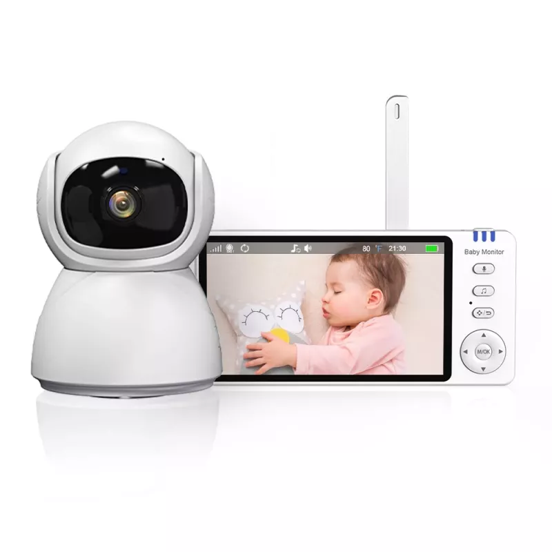Extralink REYA NIANIA MO570 kūdikio monitorius su 5 inch ekranu VOX 2,4 GHz
