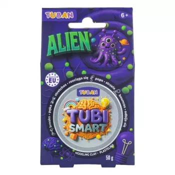 Modelino molis TUBAN Tubi Smart – Alien, violetinis, 50 g