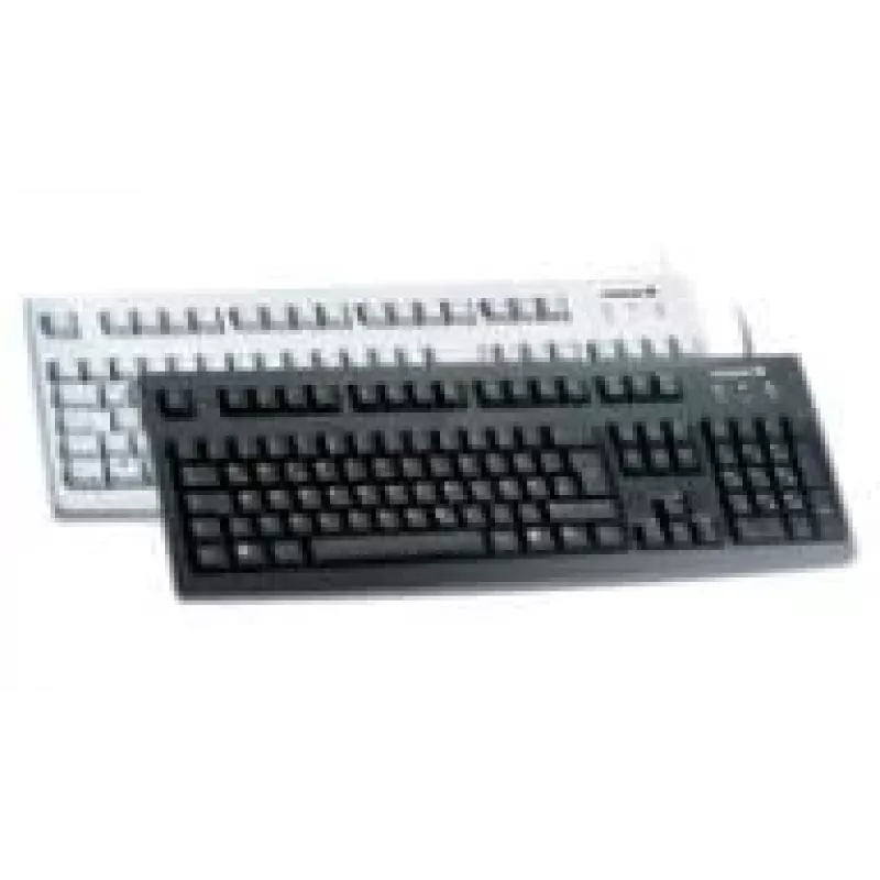 Laidinė klaviatūra Cherry G83-6105 USB prancūzų (FR) pilka, 1,75 m USB laidas