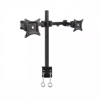 Sukamas dviejų monitorių stalo laikiklis 13-27 inch