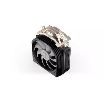 ENDORFY Spartan 5 ARGB, CPU aušintuvas, integruotas Fluctus 120mm ARGB ventiliatorius, ryškus ARGB LED apšvietimas, suderinamas su AM5, AM4, LGA1700, LGA1200
