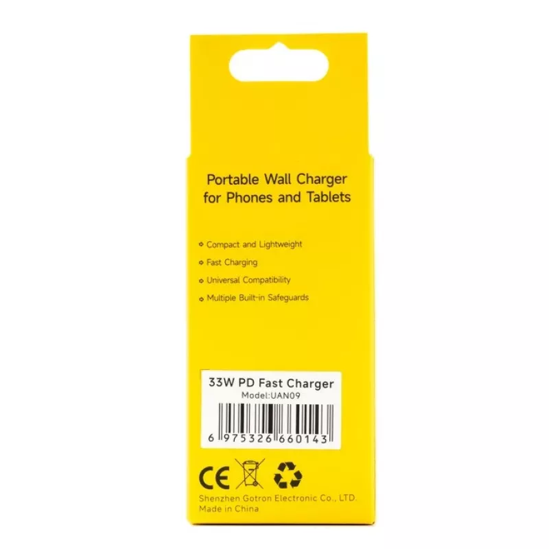 UleFone 33W įkroviklis – USB maitinimo adapteris 33 W