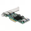 DeLOCK PCI Express x4 kortelė 2 x USB 5 Gbps Type-A 2 x vidiniai USB