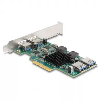 DeLOCK PCI Express x4 kortelė 2 x USB 5 Gbps Type-A 2 x vidiniai USB