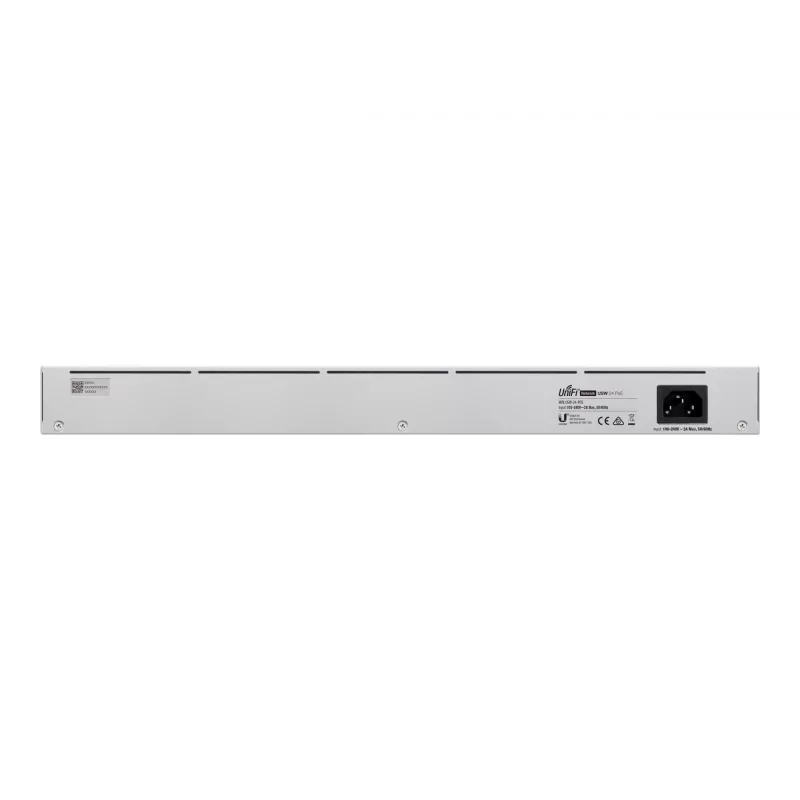 Ubiquiti UniFi 24-Port PoE valdomas L2/L3 Gigabit Ethernet (10/100/1000) maitinimas per Ethernet (PoE) 1U sidabrinis