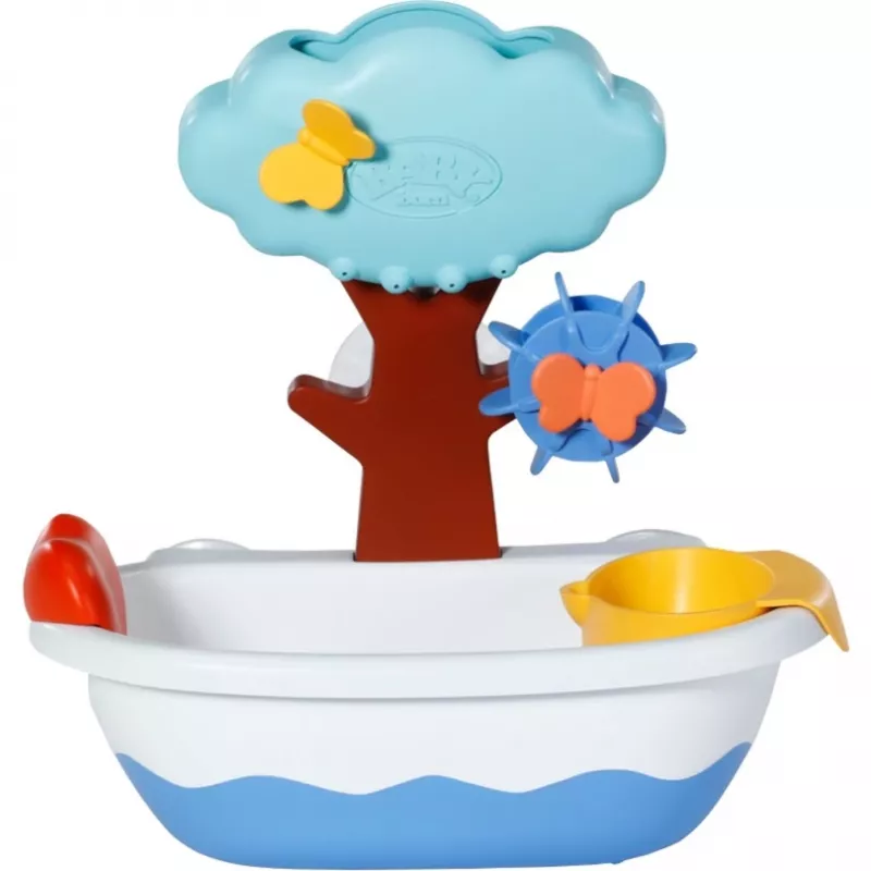 BABY born Splish Splash vonia su meškiuku – maudymosi žaidimų rinkinys, įvairiaspalvis