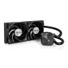Montech HyperFlow Silent 240 procesoriaus viskas viename skysčio aušintuvas 240 mm radiatorius 12 cm juodas 1 vnt.