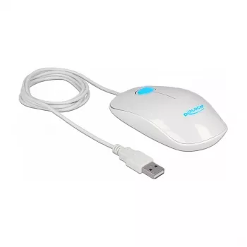 Pelė DeLOCK 12537 USB-A optinė 1200 DPI