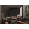Ant grindų TV stovas GEMBIRD TVS-D90F-01 45–90 colių televizoriams, plieninis, fiksuoto aukščio, VESA 200x200–800x400, maks. apkrova 60 kg, 970×800×525 mm