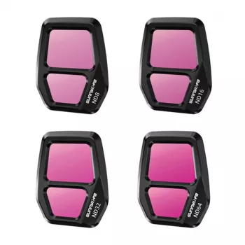 Sunnylife A3S-FI926 ND filtrų rinkinys AIR 3S dronui (ND8, ND16, ND32, ND64)