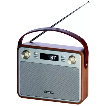 Automagnetola MANTA RDI915X – FM imtuvas su Bluetooth 2.1, USB, microSD, 1200 mAh baterija, 10 W išvestimi