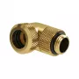 Barrow Multi-Link Adapter TWT90KND-K12 90° G1/4 vyriškas prie 12 mm kieto vamzdelio sukamas, auksinis