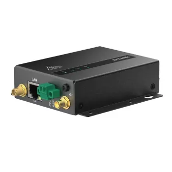D-Link 5G M2M VPN PoE+ modeminis maršrutizatorius, RJ45, išorinė antena, IEEE 802.3at, juodas, 48–57 V, -30–70 °C