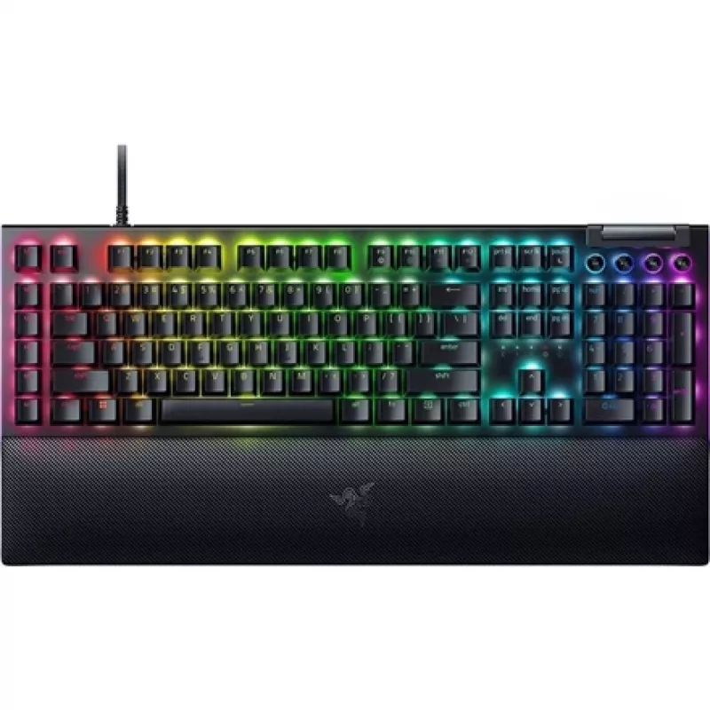 Razer BlackWidow V4 RZ03-04691800-R3M1 klaviatūra žaidimams USB QWERTY JAV anglų juoda