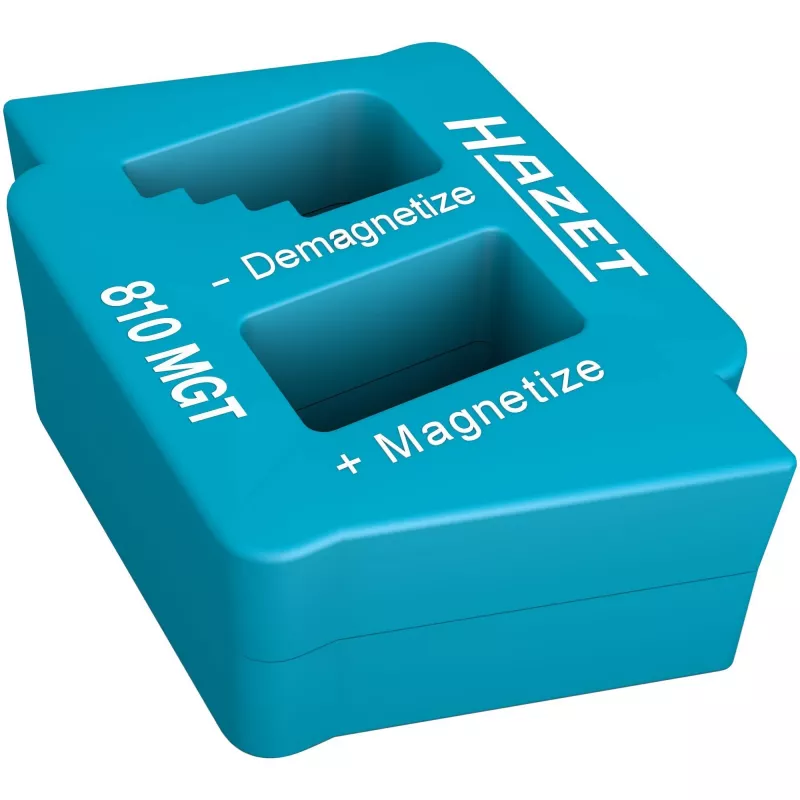 Hazet 810MGT magnetizatorius/demagnetizatorius – kompaktiškas įrankis antgaliams įmagnetinti ir išmagnetinti