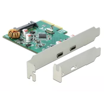 PCIe kortelė DeLOCK 90397, USB 3.2 Gen 1, 2 prievadai, Low Profile