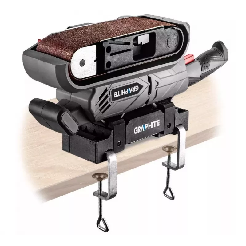 Juostinis šlifuoklis GRAPHITE 59G395 900W 75x533 mm