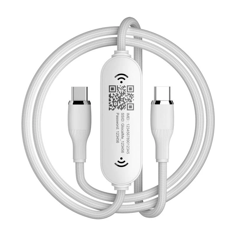 Nešiojamas „Wi-Fi“ viešosios interneto prieigos taškas „GlocalMe Unicord GLMX23A01“ – 4G LTE, „Cloud SIM“, maitinamas baterija