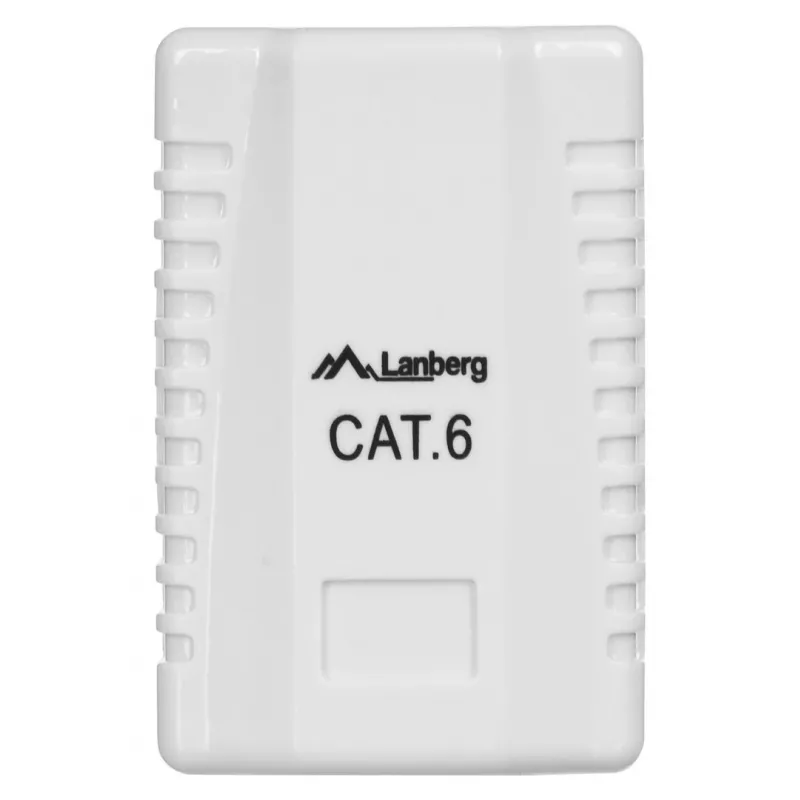 LANBERG išvado dėžutė RJ-45 OU6-0001-W, Cat6, balta