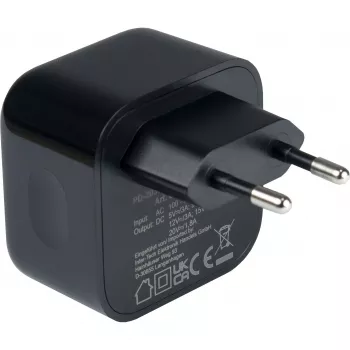 Kroviklis Inter-Tech PD-2036 36W 2×USB-C juodas